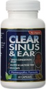 Clear Products Homeopathische Formule, Sinus en Ear, 60 Tellen
