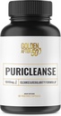 Golden After 50 PuriCleanse - Reiniging en Regularity Ondersteuning - 60 capsules, 1040mg - Gut Cleanse en Fiber Supplement met Senna Leaf Extract, Psyllium Husk Poeder en Probiotica voor mannen en vrouwen