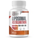Liposomale Astaxanthine Supplement 24 MG, Maximale Absorptie, Antioxidant Sterker dan VIT C, Non-GMO en Glutenvrij - 60 Softgels(2 maanden levering)
