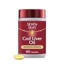 Seven Seas Cod Liver Oil Extra hoge sterkte 60 capsules