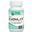 Peak CoQSol10 CF - 100% Crystal-Free Ubichinol CoenzymeQ10 voor verbeterde biologische beschikbaarheid - Ubichinol CoQ10 - Natural Energy Booster - Ondersteunt Immunity, Brain and Heart Health (30 Softgels)