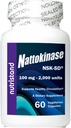 Nattokinase 2.000 Eenheden 60 Caps. Cardiovasculaire Superfood van Japan - Made in The USA met Japanse NSK-SD Nattokinase. Het originele en meest bestudeerde merk Nattokinase. (1 fles met 60 capsules)