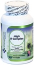 High B Complex Vitaminen voor vrouwen met Riboflavine, Vitamine B2, B6, B12, B1, Vitamine B Complex Ondersteuning Hersengezondheid, Immuunstelsel, Haar, Huid & Nagels Gezondheid, Bot, Gezamenlijke & Energie Ondersteuning - 100 tabletten