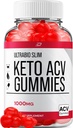 Ultra Bio Slim Keto Plus ACV Gummies Dieetsupplement - UltraBio Slim Keto Apple Cider Vinegar Gummies Reviews, Maximale sterkte BioSlim Gummies voor gevorderd gewicht management (1 Pack - 60 Gummies)