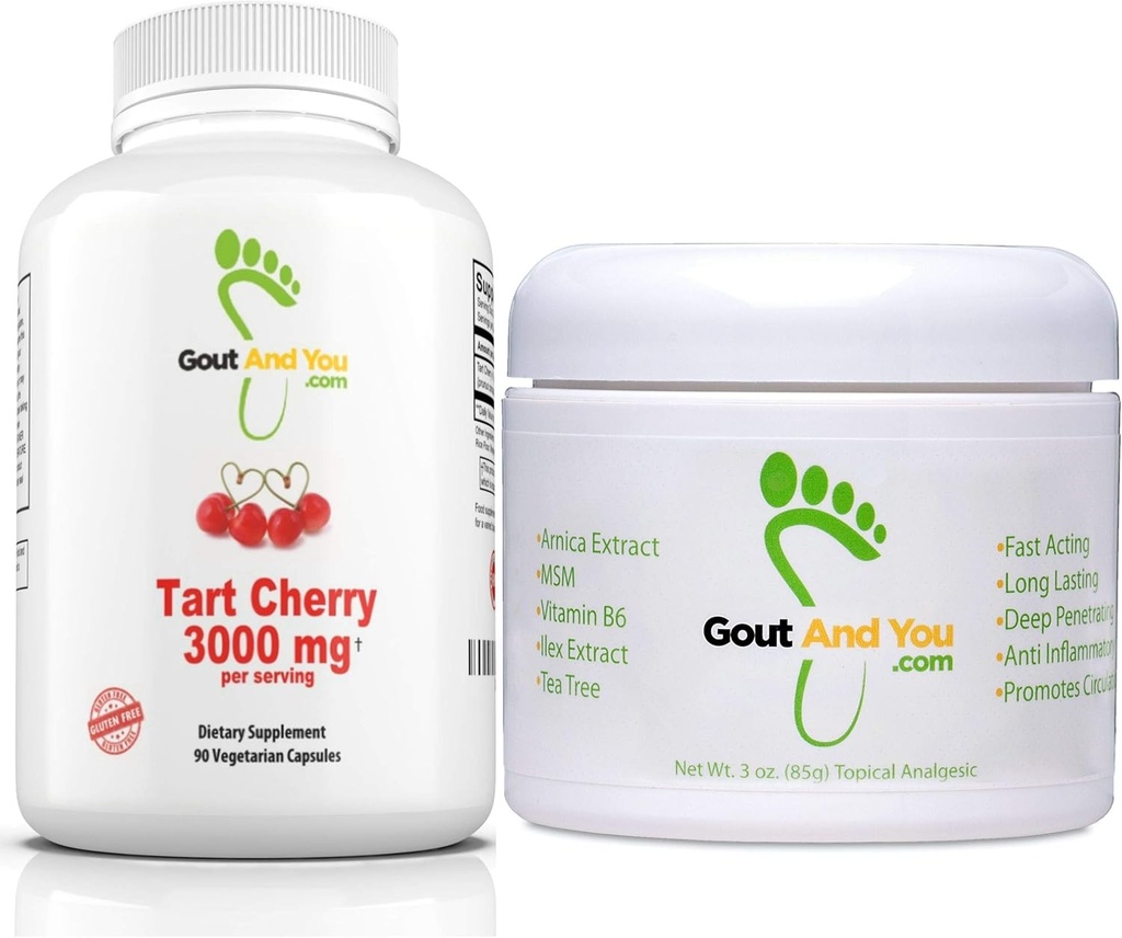 Tart Cherry Extract en Therapeutische Gezamenlijke Ongemak Topische Cream Bundle