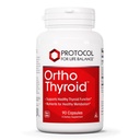 Protocol Ortho Schildklier - Ondersteunt gezonde schildklierfunctie* - met Ashwagandha, Zink & Selenium - Non-GMO & Kosher - 90 Veg Capsules