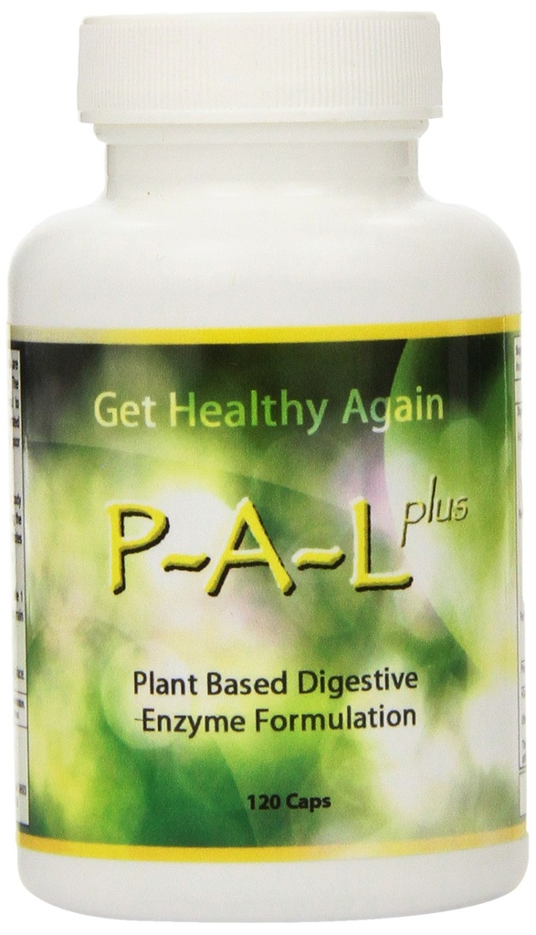 P-A-L plus Op planten gebaseerde Digestieve Enzyme Formulatie, 120 capsules