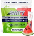 Real Ketones BHB Exogene Ketones Drink Mix Packets Keto Electrolytes Powder Packets No Sugar with 4 Main Fasting Electrolytes Plus Hydrating Patented Keto BHB - 30 Tel Watermeloen