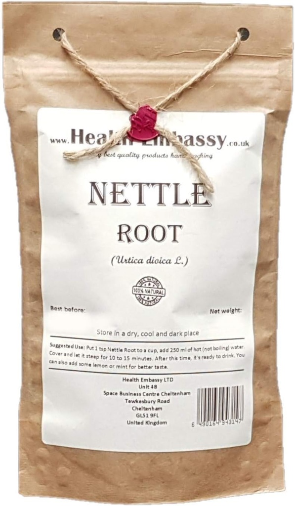 Health Embassy Brandnetelwortel (Urtica dicla) 100% natuurlijk (50g)