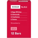 RXBAR proteïnerepen, 12g eiwit, glutenvrije snacks, aardbeien, 22oz doos (12 bars)
