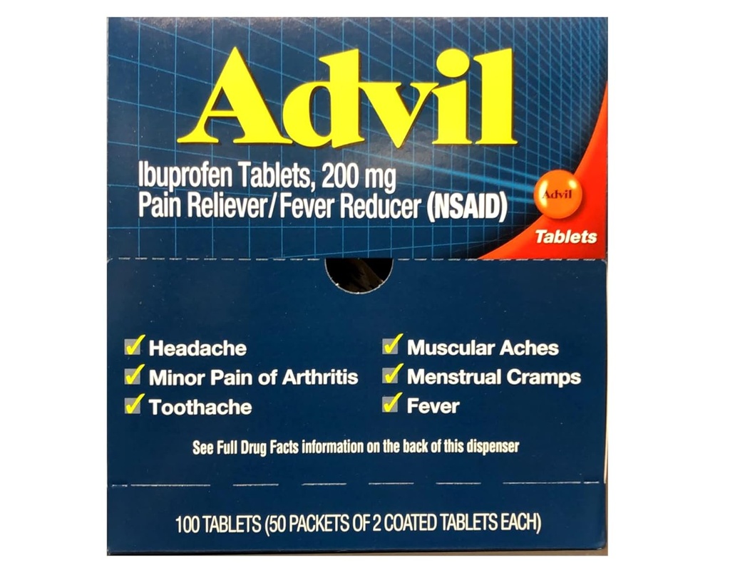 Advil Pain Reliver/Fever Reducer Coated Tablet Refill