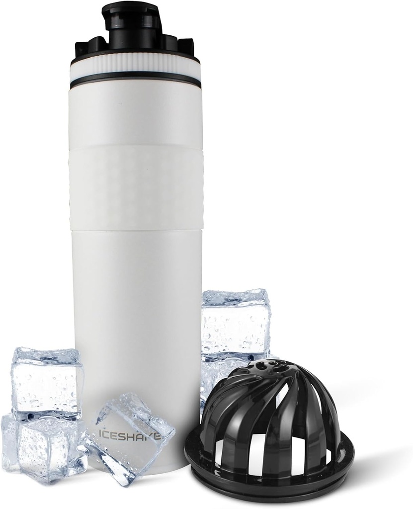 Ice Shaker geïsoleerd roestvrij staal Shaker Bottle 