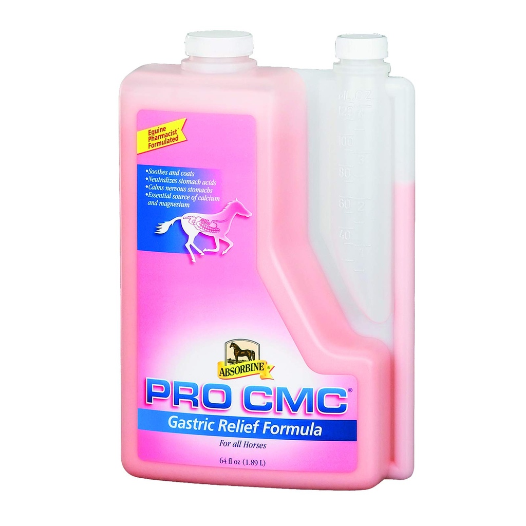 Absorbine PRO CMC Gastric Relief Horse Supplement, 64 fl oz