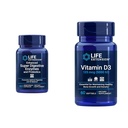 Life Extension 60-Count Super Digestieve Enzymen & 5000 IE Vitamine D3 Capsules for Digestie, Bone, Brain, Immune Health