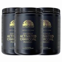 Biologische Charcoal Poeder Actieve Charcoal Natuurlijke, Veganistische, Biologische, GGO-vrij - Grote Fles 25 oz Poeder - 3pack