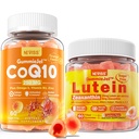 NEVISS Suikervrije CoQ10 Gummies 60 Tel + Lutein Gummies 60 Tellen