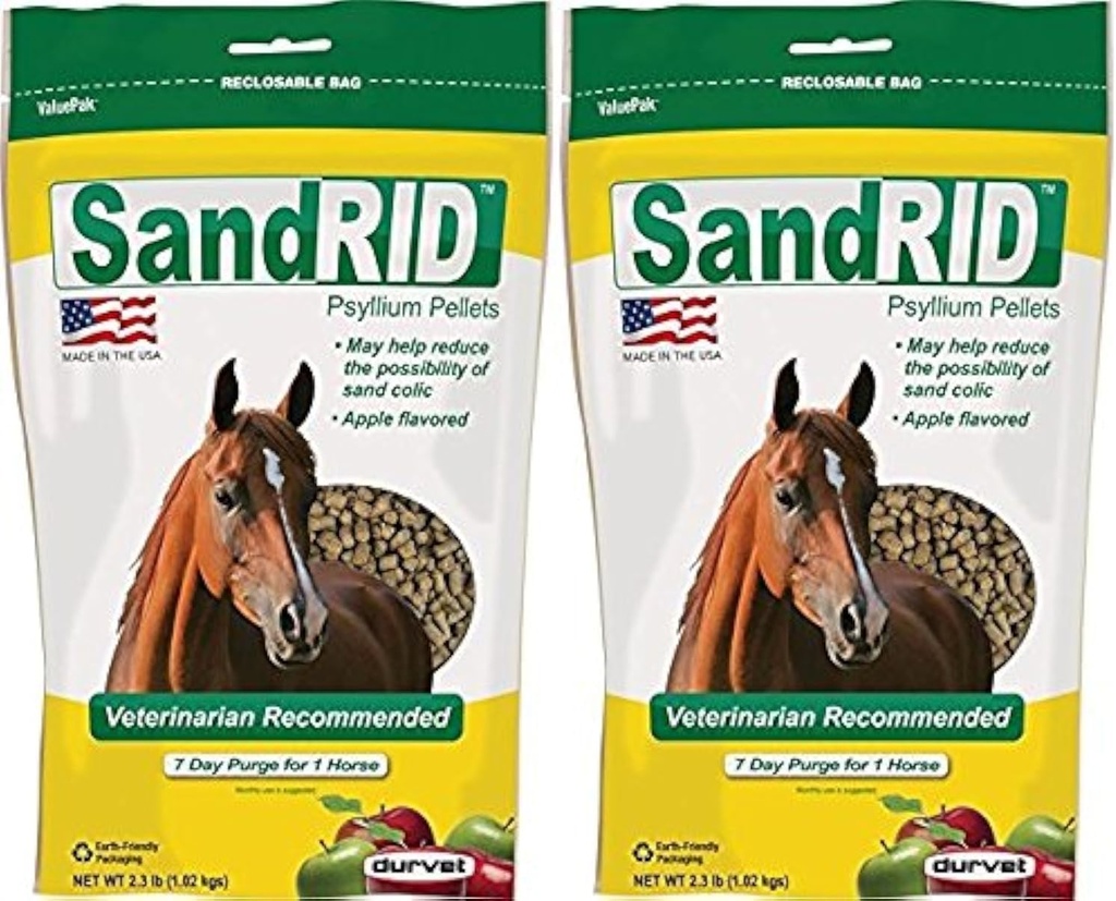 Sandrid Psyllium Pellets Waarde Pak voor Equine
