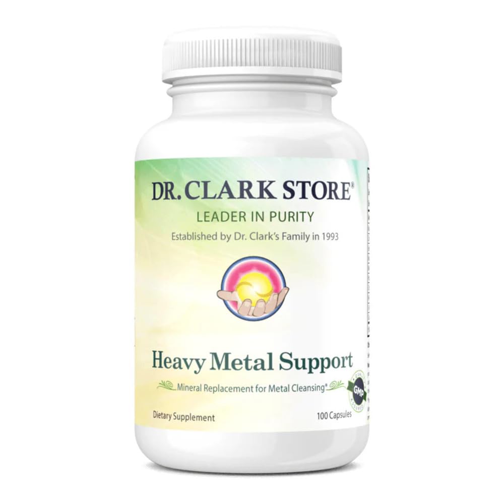Dr Clark Store Heavy Metal Support, minerale vervanging voor metaalreiniging, 100 capsules
