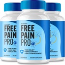 Gratis pijn Pro Capsules, Gratis pijnPro Health Support Supplement Pillen - Maximale sterkte, FreePain Pro Gezondheid en Wellness, Alle Natuurlijke Formule Officiële FreePainPro Capsules Beoordelingen (3 Pack)