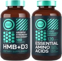 WILDE BRANDSTOF HMB met vitamine D3 en essentiële Aminozuur supplement Power and Recovery Bundle