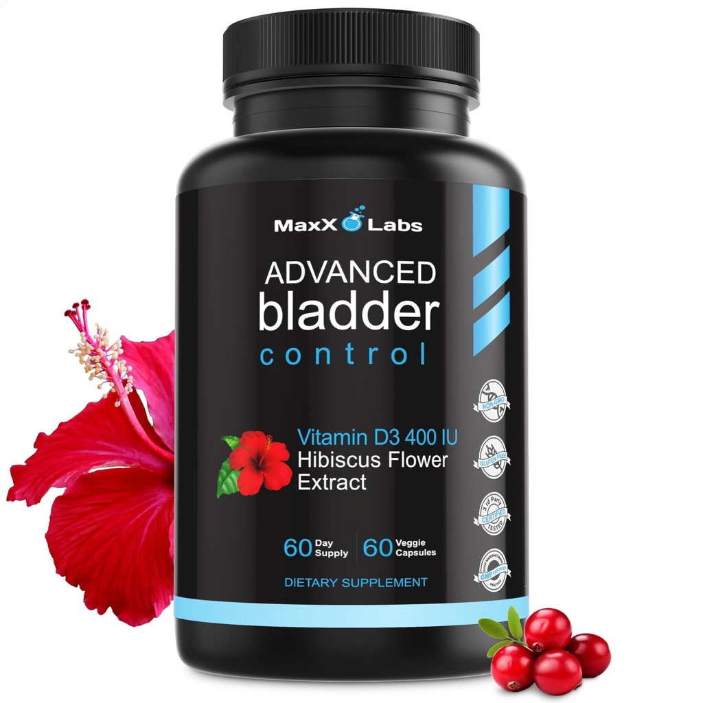 Geavanceerde Bladder controle supplementen voor vrouwen en mannen - Ondersteunt urinetrek gezondheid - helpt overactieve blaas en urinetrek infectie - Cranberry Pillen w/Pumpkin Seed Oil Extract