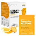 TRULEAN Everyday Wellness Shot Powder - Kurkuma, Gember, Vitamine C, Immuniteit en Immuun Ondersteuningssupplement - Geen kunstmatige ingrediënten, geen suiker en glutenvrij - 30 Packets Citrus smaak