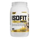 Nutrex Research IsoFit Whey Protein Powder Instantized 100% Wei Protein Isolaat (30 porties (verpakking 1), Bananen Foster)