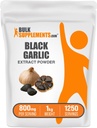 BulkSupplements.com Zwarte Knoflook Extract Poeder - Verouderd Knoflook Extract, Kruidensupplement - Veganistisch & Glutenvrij, 800mg per portie, 1kg (2,2 lbs) (verpakking van 1)
