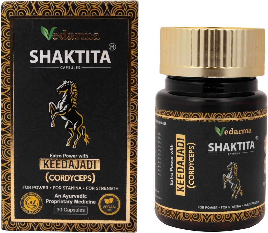 Shaktita Capsules met Keedajadi Infusion 