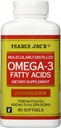 Handelaar Joe's Moleculaire Gedistilleerde Omega-3 Vetzuren Dieetsupplement