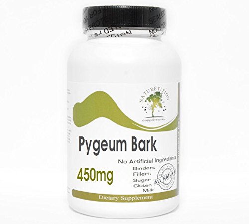 Pygeum Bark 450mg ~ 200 Capsules - Geen additieven ~ Naturetitie Supplementen
