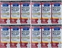 12 verpakkingen Nasal Relief Spray, 12 uur Pump Mist (Oxymetazoline HCL) 0,5 f oz