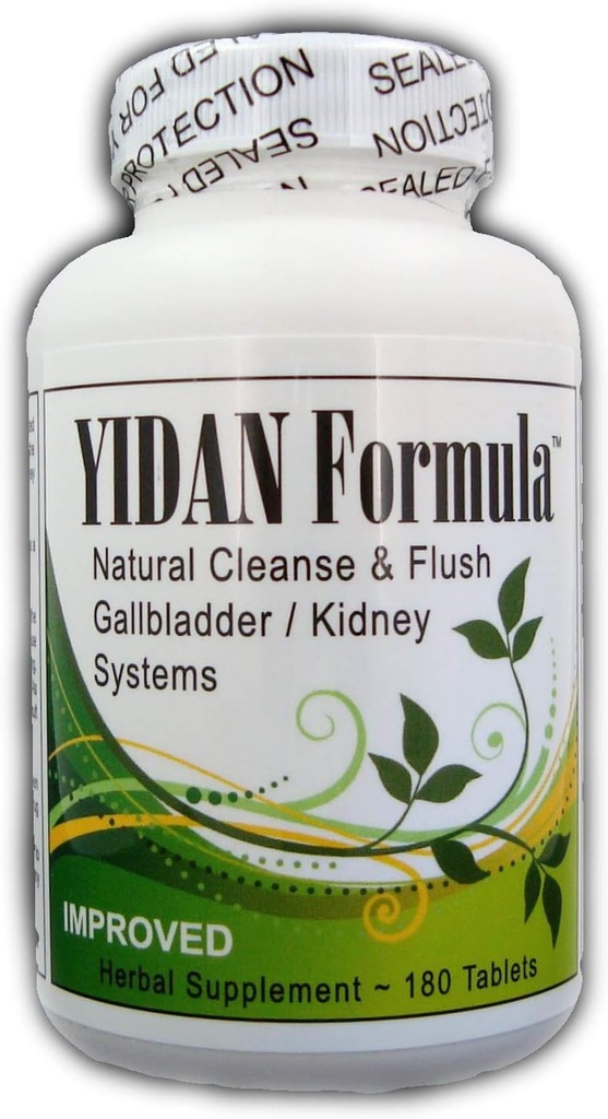 Galblaas en nierreiniger. Los & Flush Supplement op voor Gallstone en niersteen oplossen met een unieke merkformule. 180 tabletten.