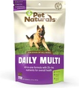 Pet Naturals Dagelijkse Multivitamine voor honden, Veggie smaak, 30 Kauwen - Yummy Kauwen met Aminozuren, en Antioxidanten - Ondersteunt energie, metabolische functie en Pet Wellness