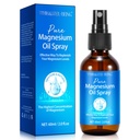 Magnesium Spray, Pure Magnesium Oil Spray voor voeten, Natuurlijke Ingrediënt in glazen fles, Makkelijk te absorberen en gebruik 1pack