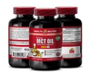 Immune System Booster - MCT Oil 3600MG, 100% Pure - Medium Chain triglyceriden, mct Oil Supplement softgels, mct Oil Pillen Biologische, mct Oil Capsules, mct Oil Pillen, mct Oil - 1 Fles (120 Softgels)