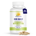 Onze dagelijkse Vites Kalium Magnesium Supplement 500mg - Krachtige Magnesium Kalium Supplement met 5 vormen van Magnesium voor Muscle Recovery, Leg Cramps, Glutenvrije Non-GMO - 90 Caps