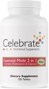 Vieren Vitaminen 2-in-1 Bariatrische Multivitamine met Calcium citraat kauwtabletten, voor post bariatrische chirurgie Inclusief Gastric Bypass en Sleeve Gastrectomie, Mango, 120 Tellen