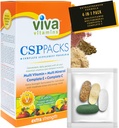 CSP Packs Extra sterkte - Multivitamine en Multi Mineraal Supplementen Complete E & C, Immuniteit Vitamine Supplementen voor Menand Vrouwen, Complete Wellness Formule voor Immune Ondersteuning, 30 Packs