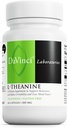 DAVINCI Labs L-Theanine - Dieetsupplement om te helpen bij concentratie, concentratie, ontspanning en prikkelbaarheid* - met 200 mg L-Theanine per portie - 60 Vegetarische Capsules