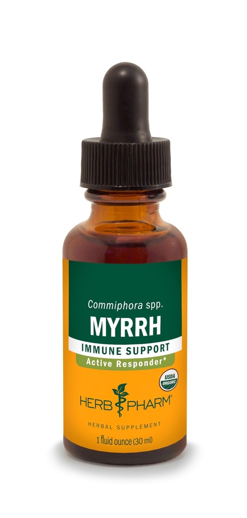 Herb Pharm Myrrh Liquid Extract voor ondersteuning van het immuunsysteem - 1 Ounce (DMYRR01)