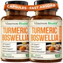 Boswellia Serrata Kurkumasupplement voor gezamenlijke ondersteuning en ontstekingsbalans 