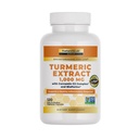 Nature's Lab Kurkuma C3 Complex 1000mg - Kurkuma Extract 1000mg & BioPerine 5mg Gestandaardiseerd tot 95%, bevordert Cardiovasculaire, Immuun, Gezamenlijke, Huidgezondheid - 120 Capsules (60 dagen Levering)
