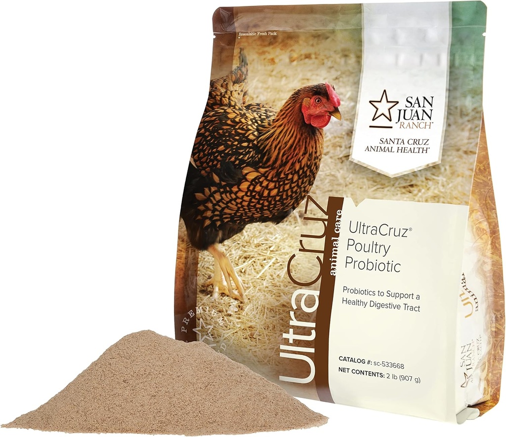 UltraCruz Poultry Probiotic; 2 lb, Bruin