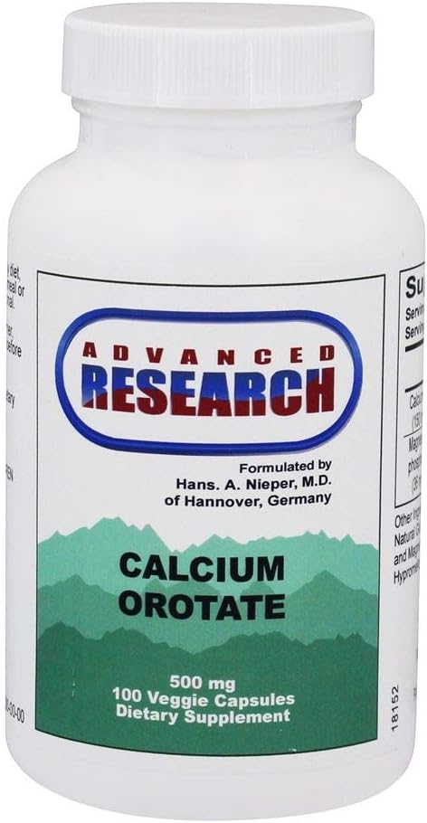 Dr. Hans Nieper Calcium Orotate Capsules, 100 Tellen