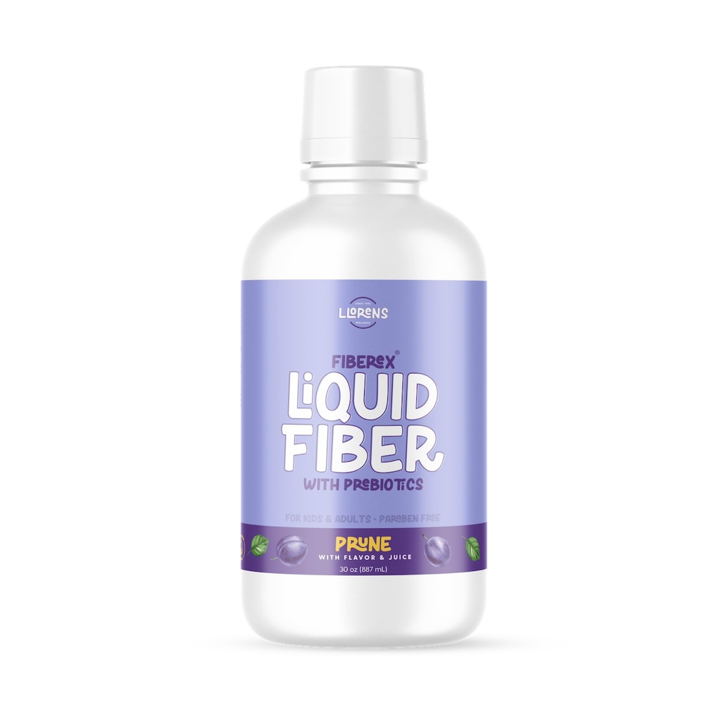 LLORENS FARMACEUTISCHE Liquid Fiber 15 Gram Oplosbare vezel, Geen Suiker, Regelmatigheid en Zachte Stools - Snoeismaak - 30 FL oz