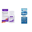 Feosol Complete IJzer Supplement 30 Graaf en Colace Stool Softener 60 Graaf bundel