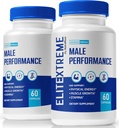 (2 Pack) EliteXtreme Male Supplement, EliteXtreme Man Pills, All Natural Dietary Capsules for Men, 1200 MG Multivitamins for Overall Health, Elite Xtreme Reviews (120 Capsules)