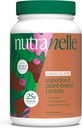 Nutranelle - Planteneiwitpoeder - 25 g Vegan Proteïnepoeder met 30 porties - Blended Rice & Pea met Superfoods & Aminozuren - Zero Sugar - Chocolade