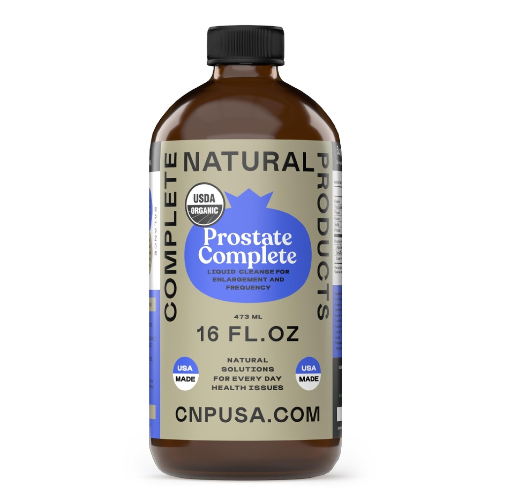 Complete Natural Products Prostate Complete - 16oz glazen fles